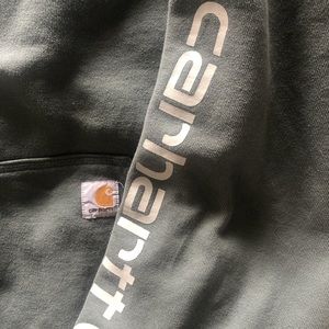 Carthartt hoodie sooooo cozy